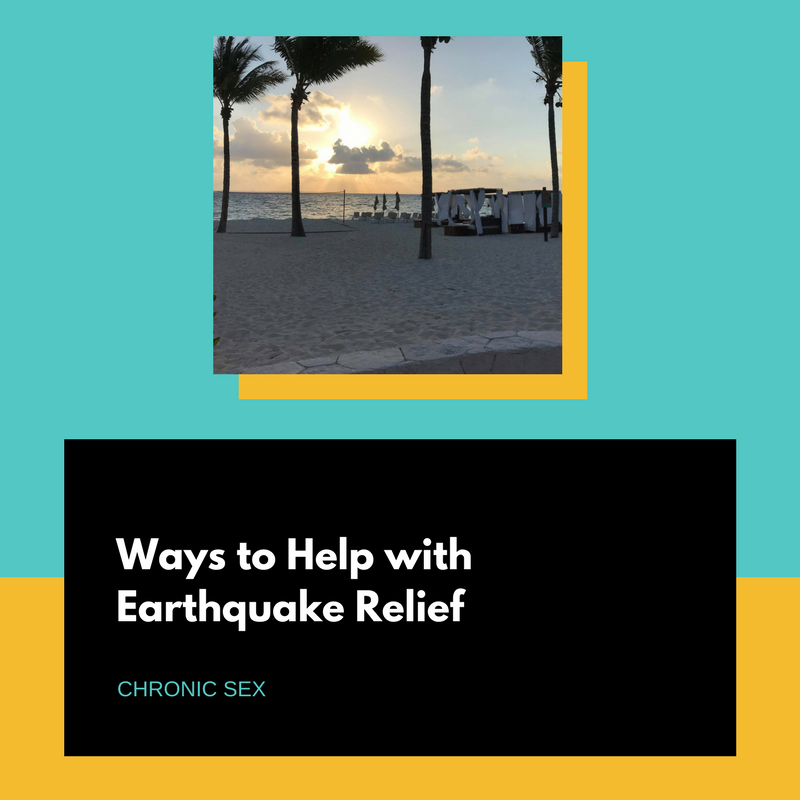 Ways To Help With Earthquake Relief Chronic Sex 0926